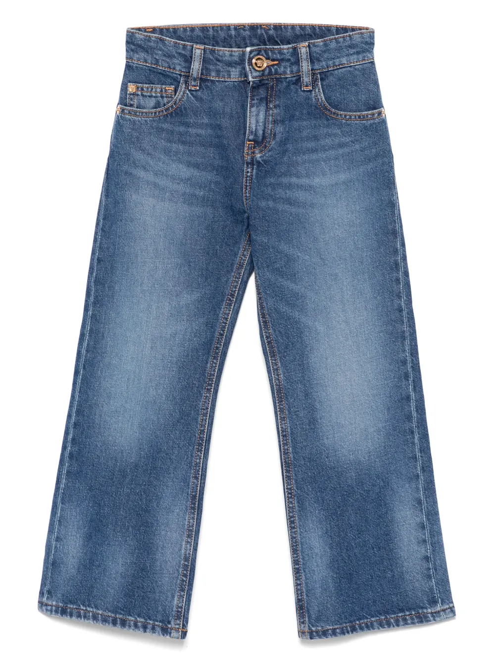 

Прямые джинсы Versace Kids, синий