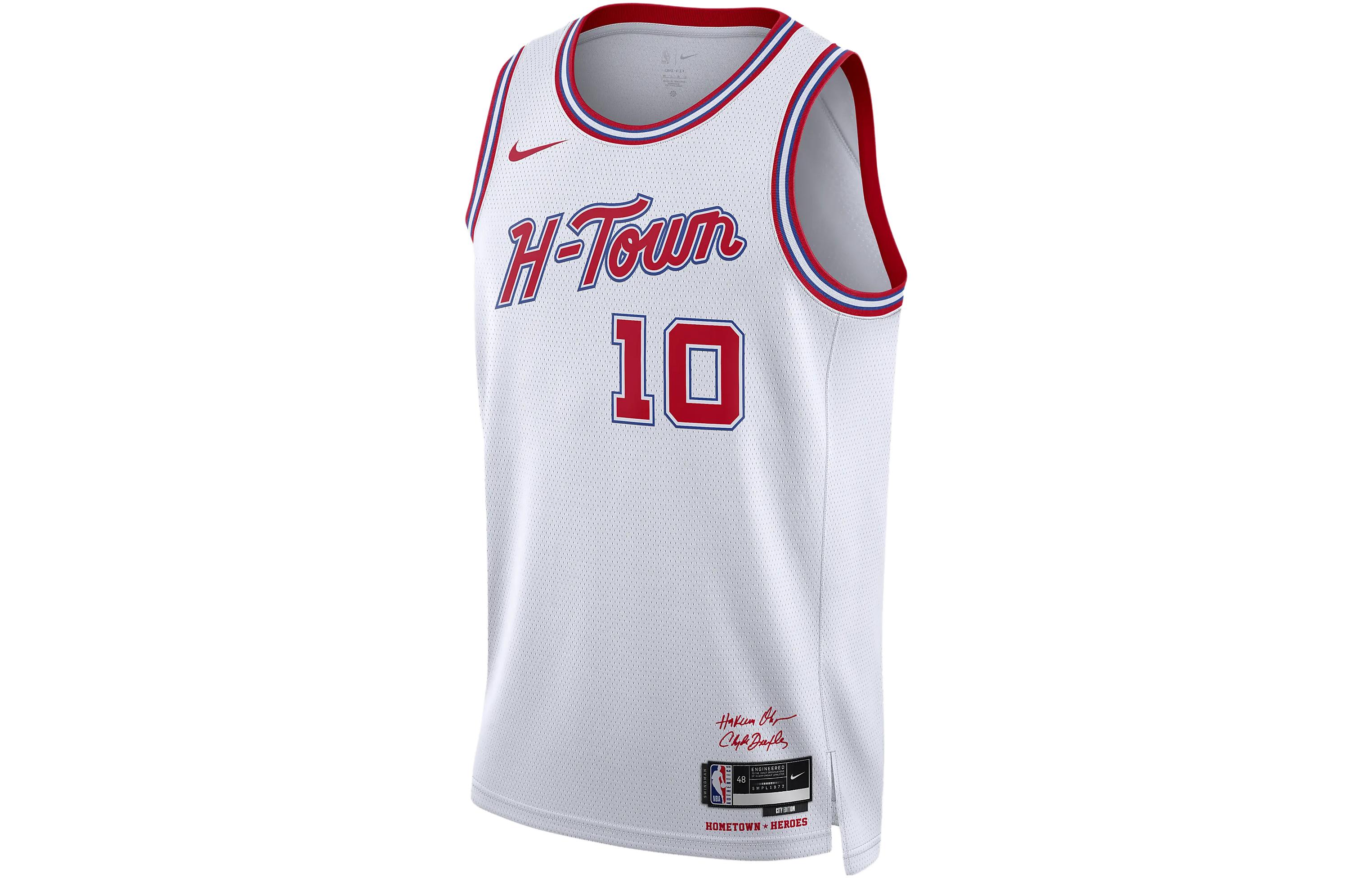 

Футболка баскетбольная Dri Fit SW Fan Edition 23 24 Houston Rockets, Jabari Smith Jr. Размер 10 мужская белая Nike