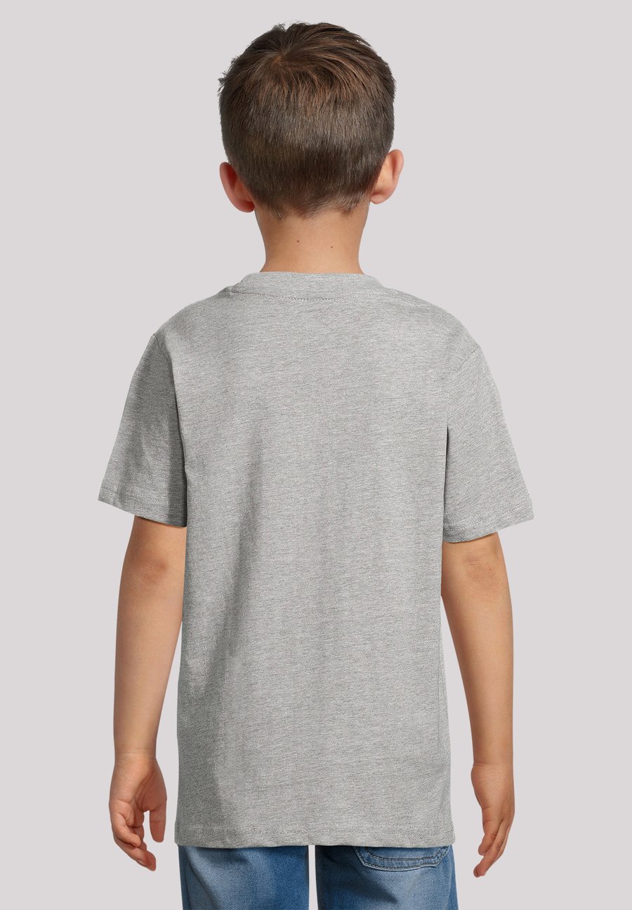 Футболка F4NT4STIC DINOSAURIER MONSTERTRUCK FEUER, Heather Grey/Grey — фото 2