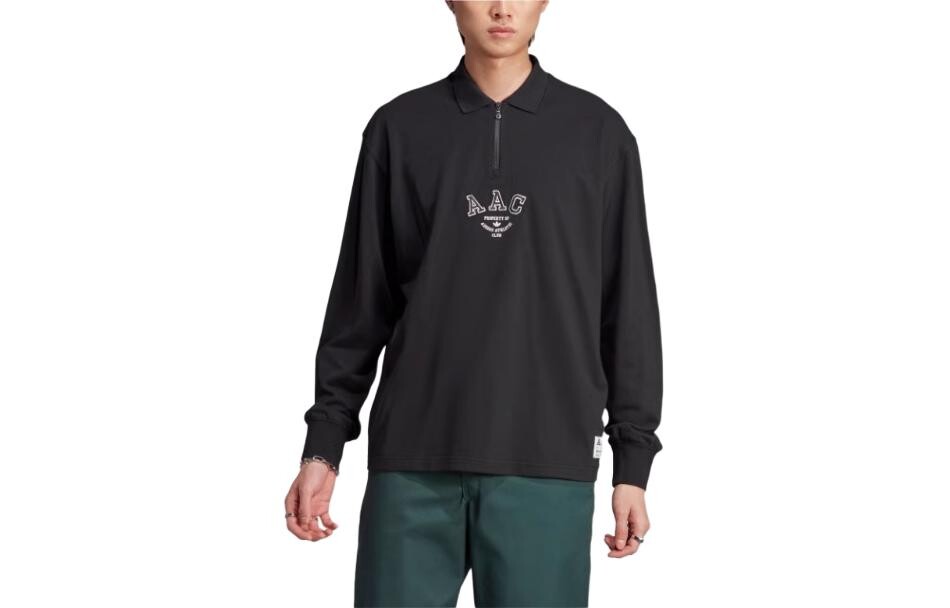 

Мужская рубашка-поло Adidas Originals, цвет Black