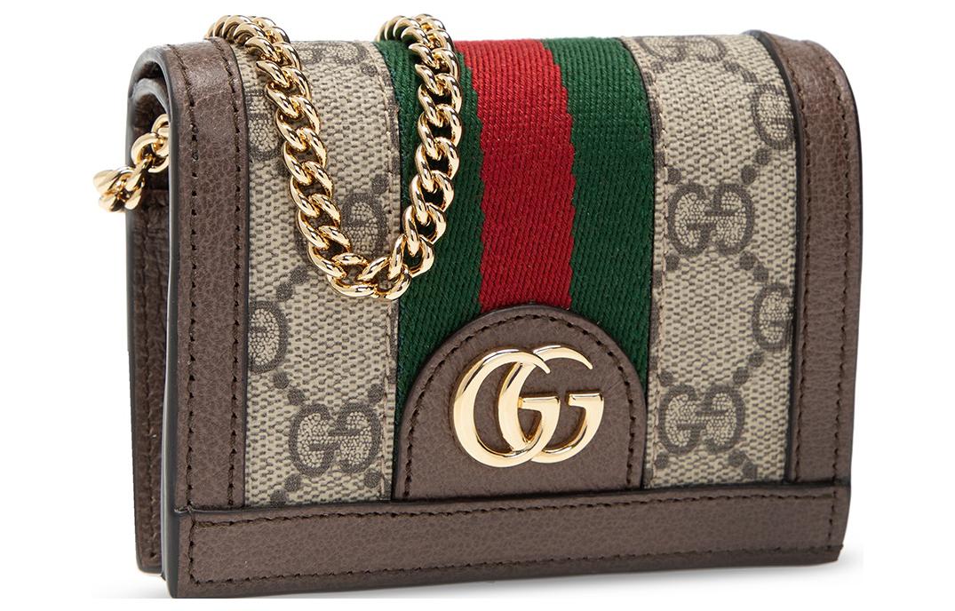 Женская сумка-кроссбоди GUCCI Ophidia из кожи — фото 2