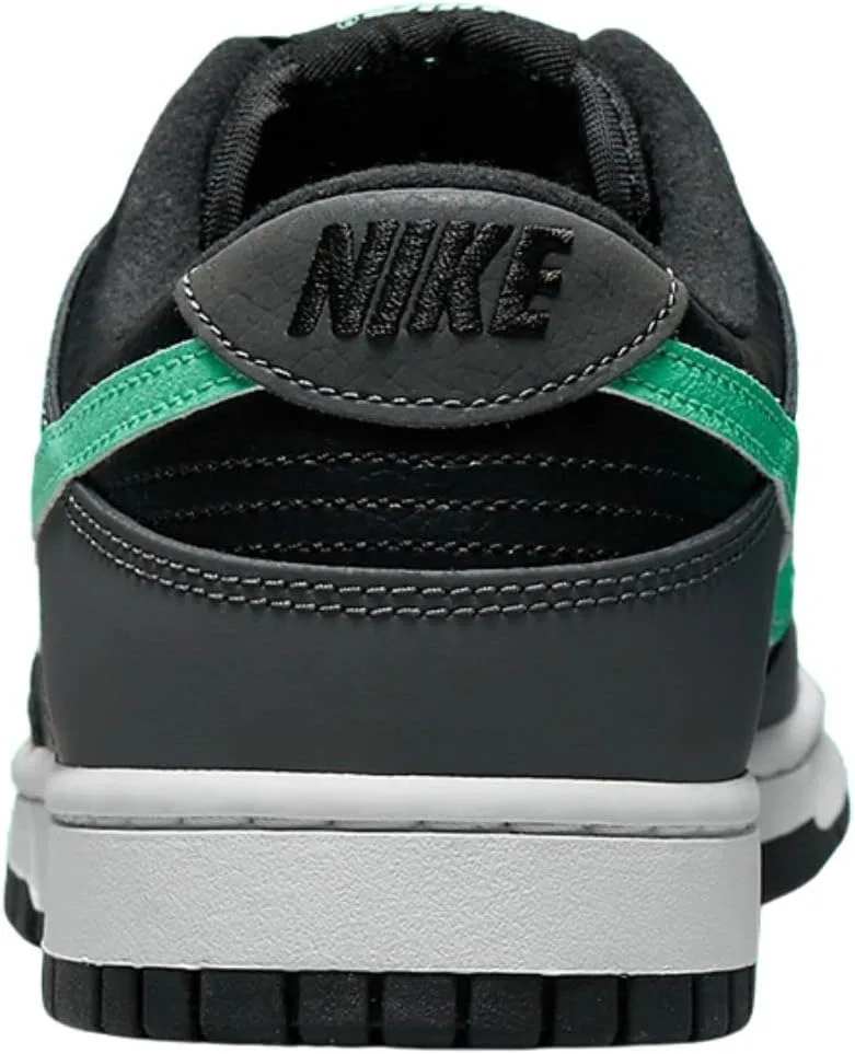 Кроссовки мужские Nike Dunk Low Retro, Grey Green Glow Black — фото 4