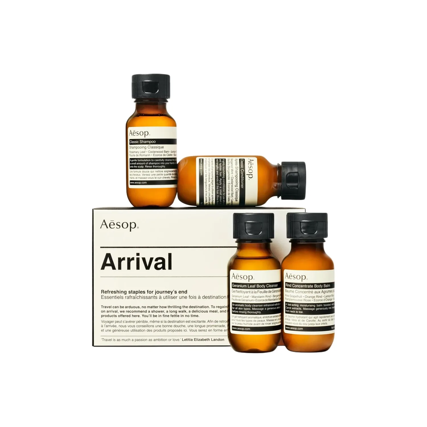 Набор для ухода в путешествии YISUO из 4 предметов для увлажнения AESOP, Four-Piece Set