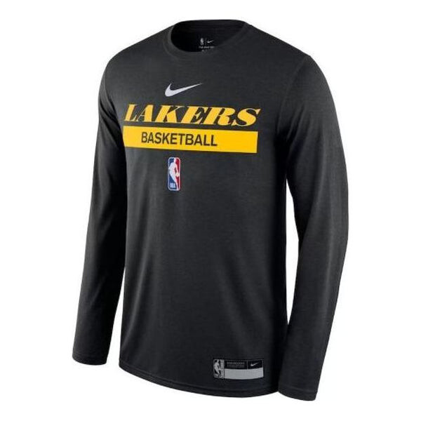 

Футболка тренировочные Футболка с длинным рукавом DRI Fit Nike, черный