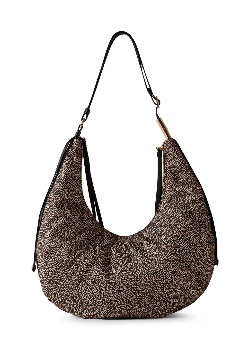 

Сумочка FOLD HOBO MEDIUM Borbonese, цвет Mottled Brown