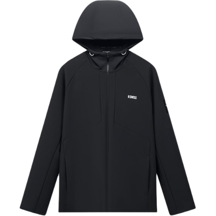 

K·SWISS Куртка KSWISS мужская угольно-черная, Jet Black
