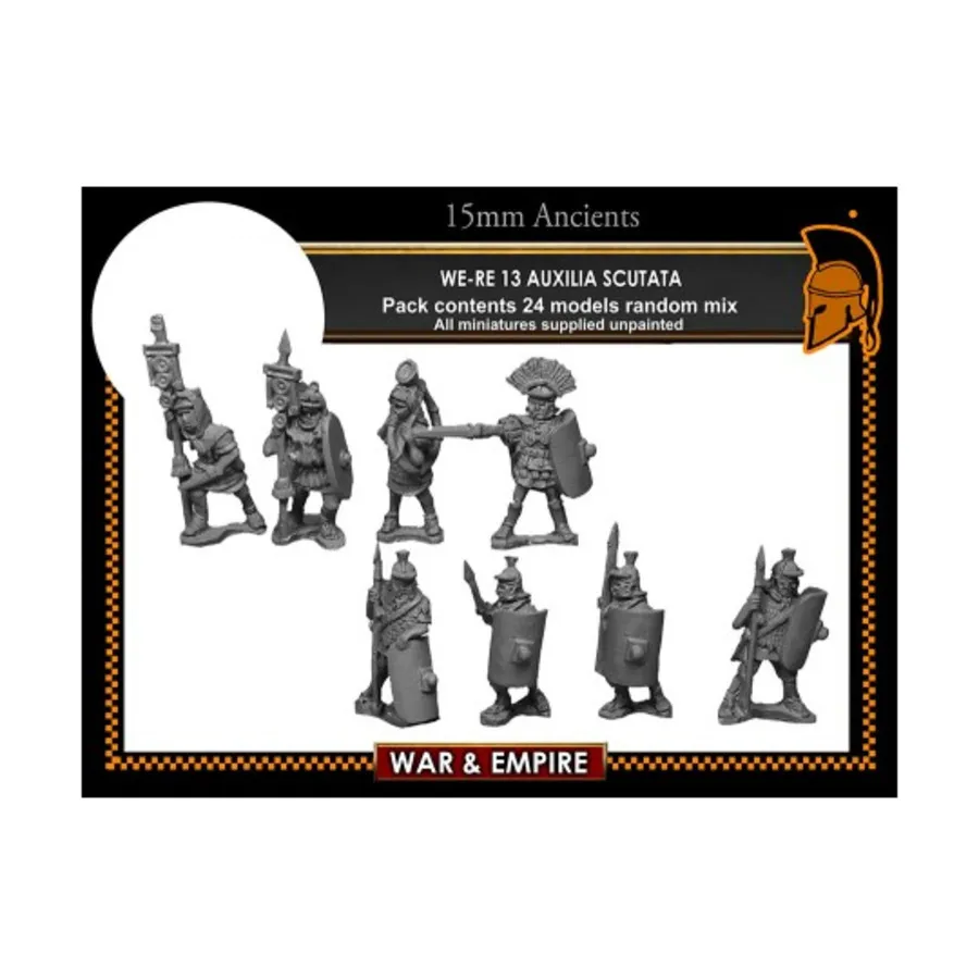 

Auxilia Scutata - Ранний Императорский, War & Empire - Ancients Miniatures - Late Roman (15mm)