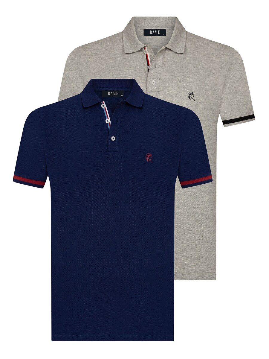 

Рубашка RAME, цвет marine blue/Light grey