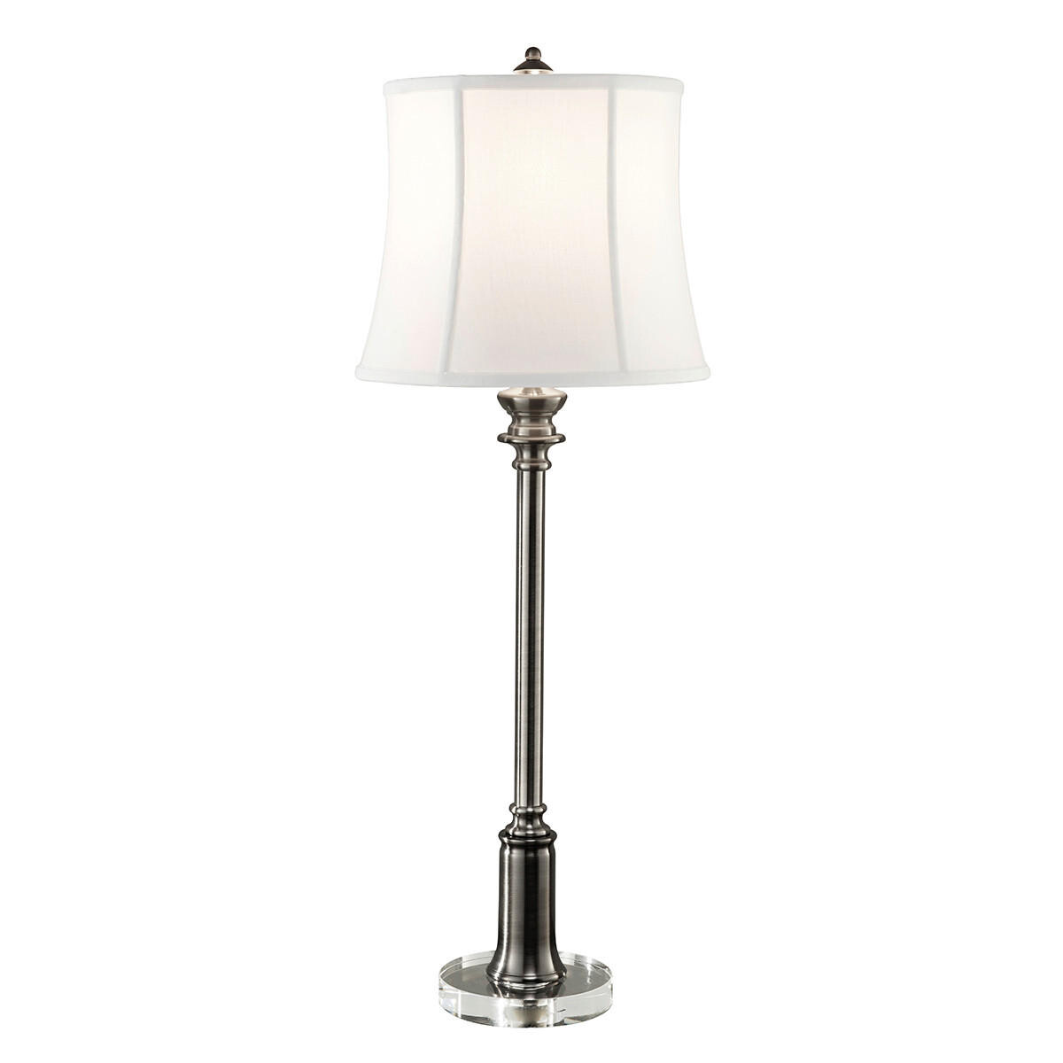 

Настольная лампа Elstead Lighting, 30,5x81,3 см, никельной