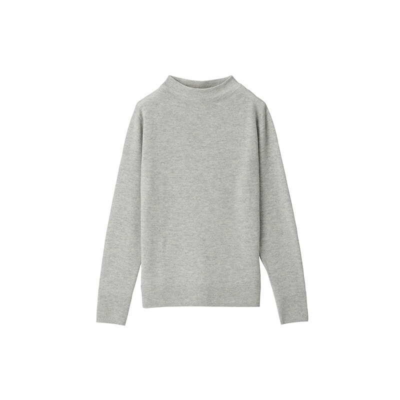 

Свитер женский Muji с круглым воротником, черный