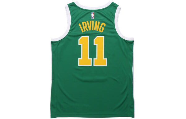 Майка Nike Earned Edition NBA Kyrie Irving Boston Celtics limited SW Fan Edition Jersey Green, зеленый — фото 2
