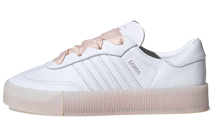 

Кроссовки Adidas Sambarose, белый/светло-розовый