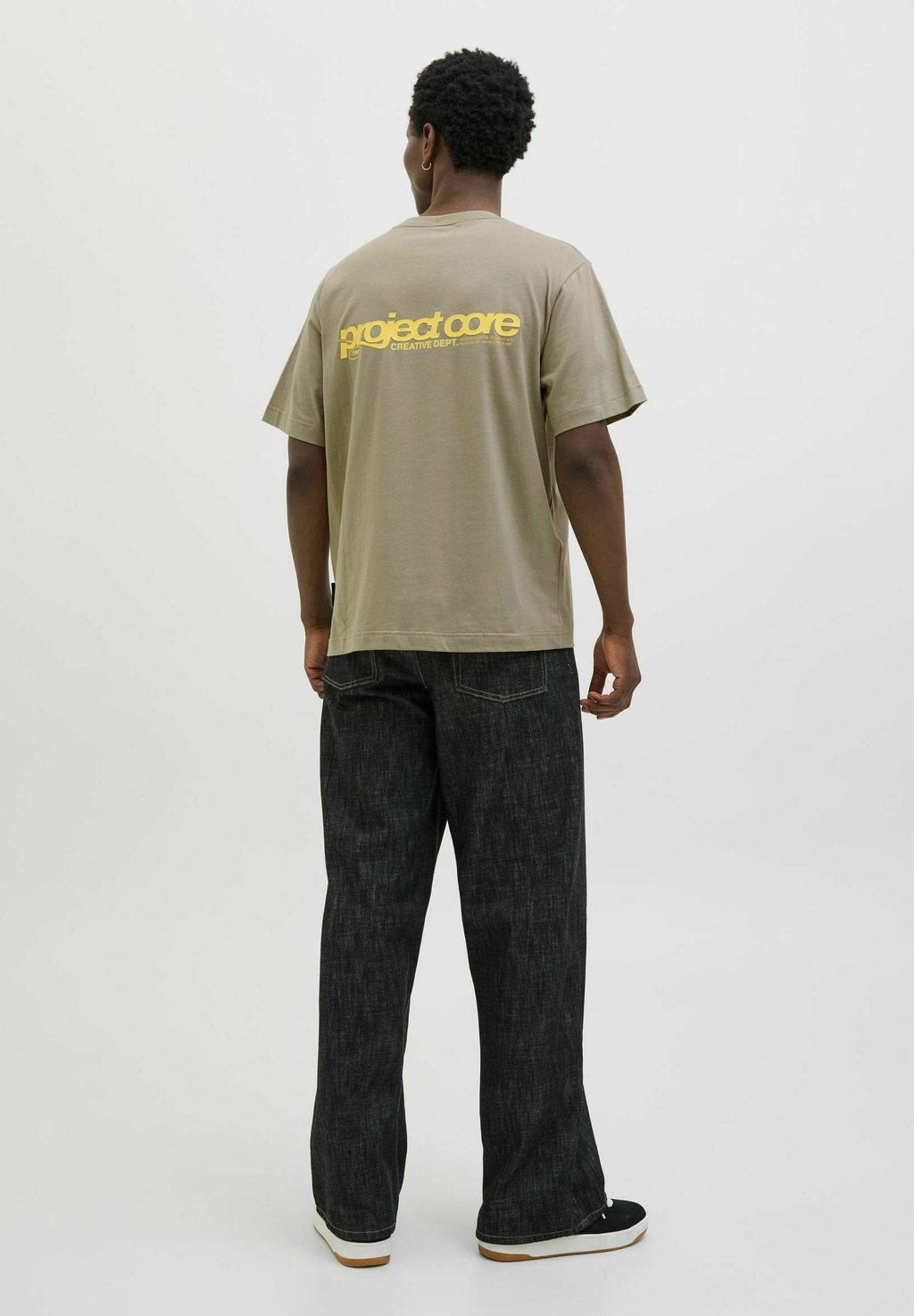 

Футболка с принтом JCOUNION BACK CREW Jack & Jones, зеленый