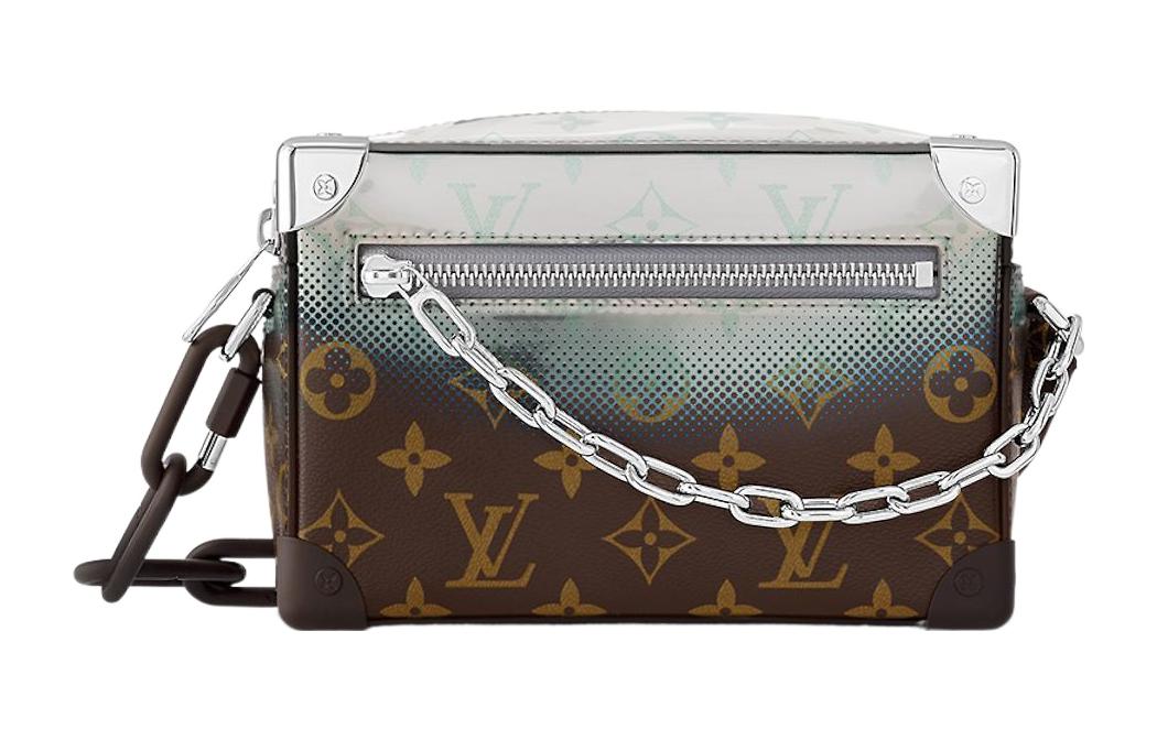 

LOUIS VUITTON Миниатюрный мягкий багажник металлик