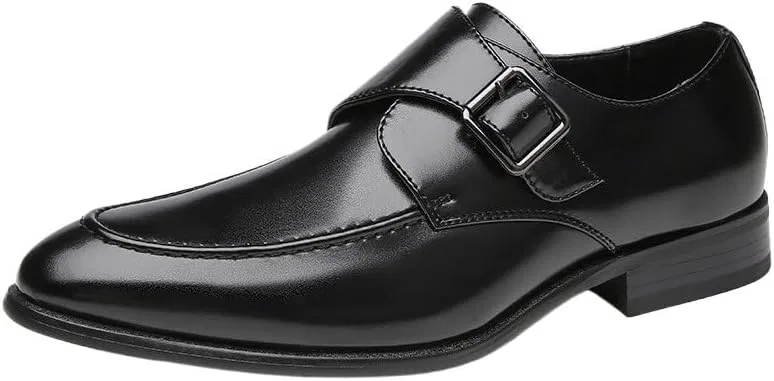 Лоферы мужские из кожзама, Black UOPYNE
