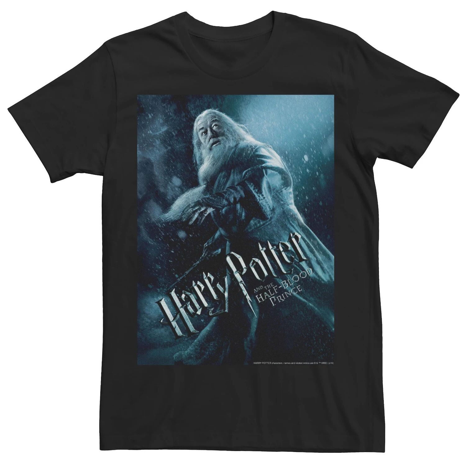 

Мужская футболка с плакатом «Принц-полукровка Дамблдор» Harry Potter