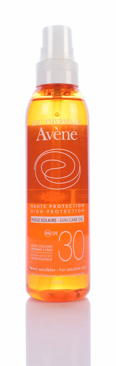 

Avene, Солнцезащитное масло для тела, SPF 30+, 200 мл