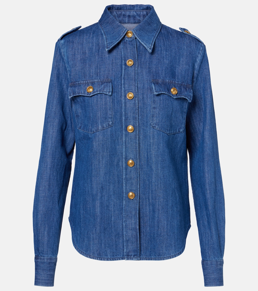 

Джинсовый топ Valentino, Medium Blue Denim