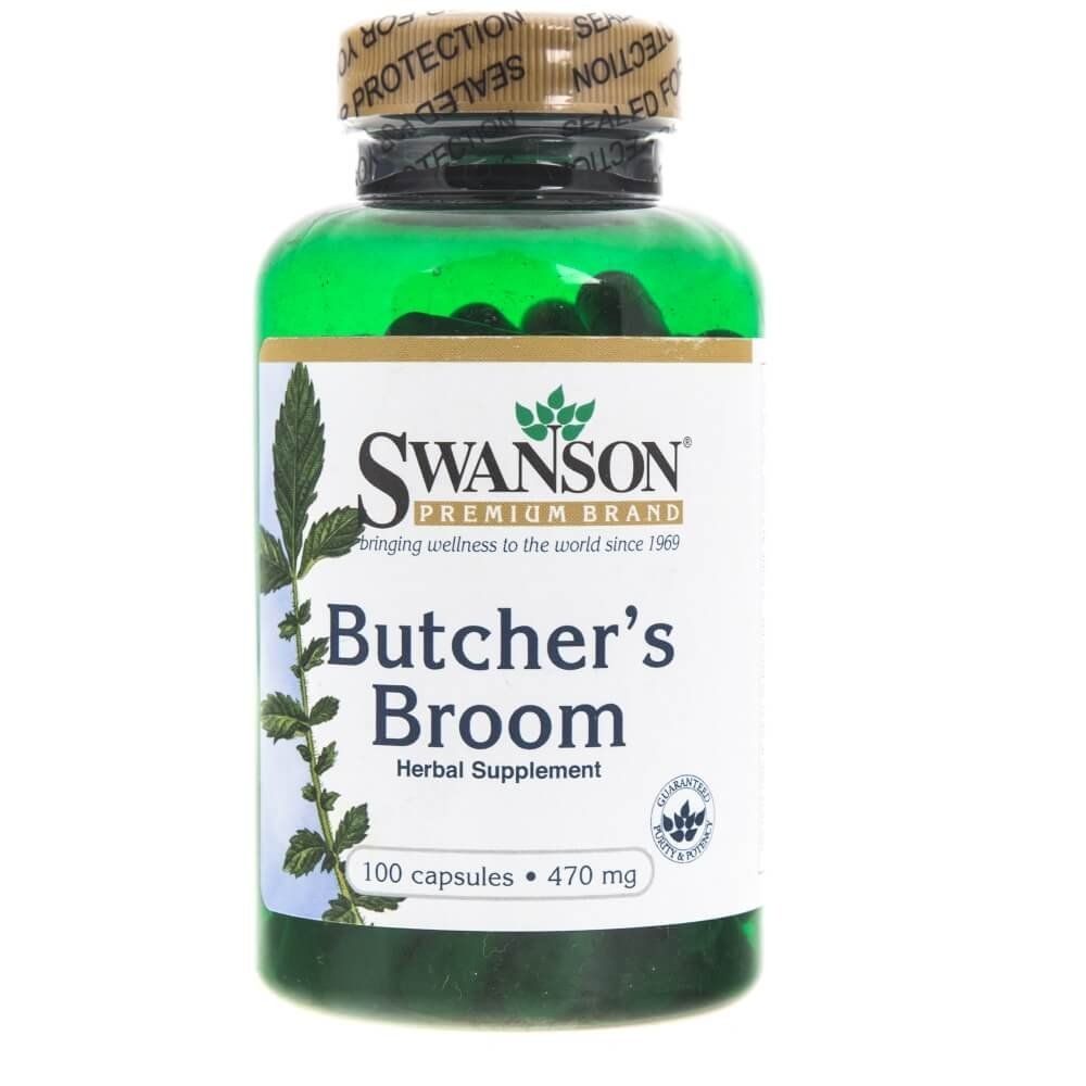 

БАД SWANSON Butcher's Broom БАД 470 мг, 100 капсул Inna Marka