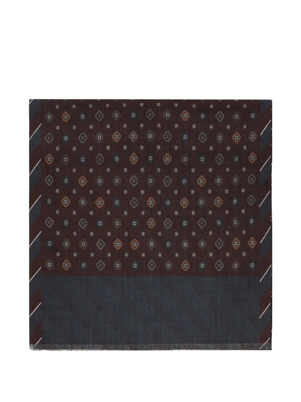 

Шерстяной шарф с принтом Altea, коричневый