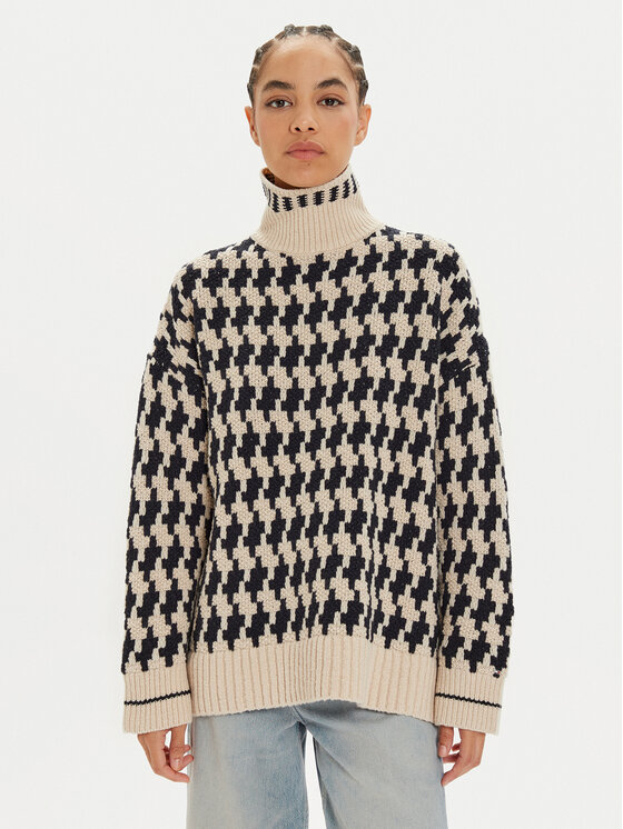 

Водолазка relaxed fit WW0WW42265 Tommy Hilfiger, бежевый