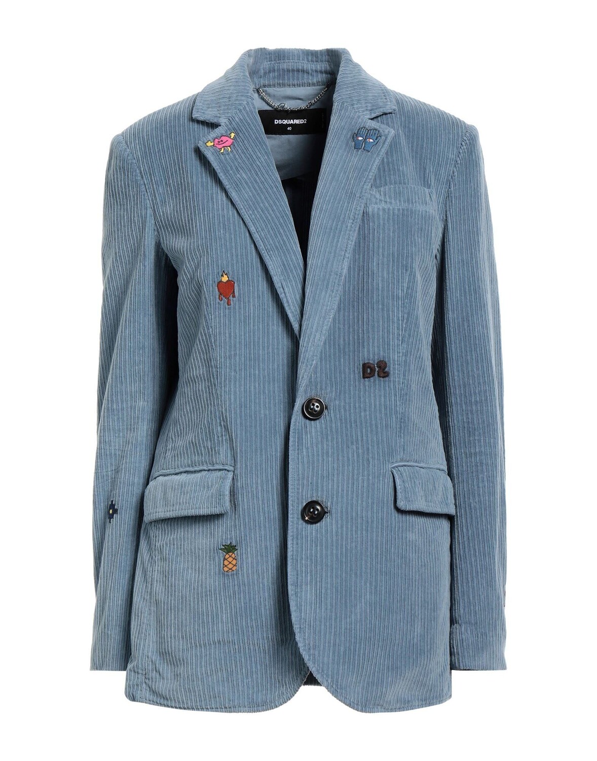 

Блейзер Dsquared2, пастельный синий