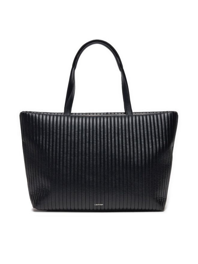 

Сумочка Mini Line Quilt Medium Shopper K60K613077 Calvin Klein, черный