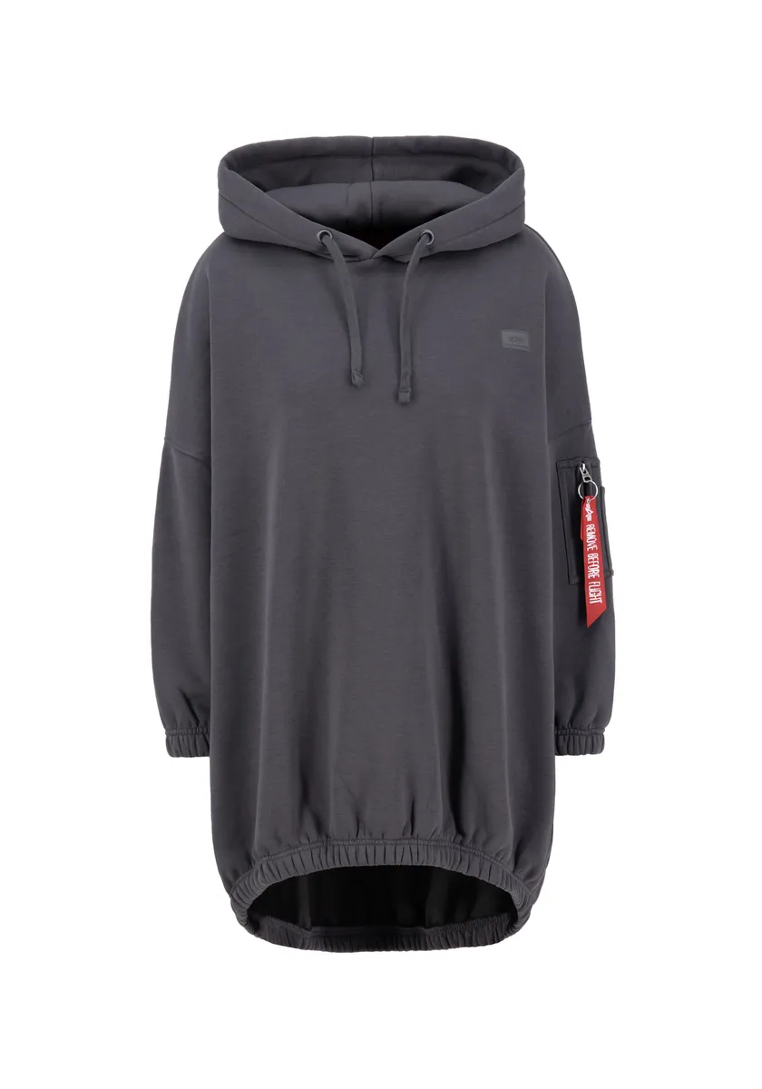 

Свитер Alpha Industries " Alpha Industries Женщины - Платья X-Fit Label OS Dress Wmn", серый