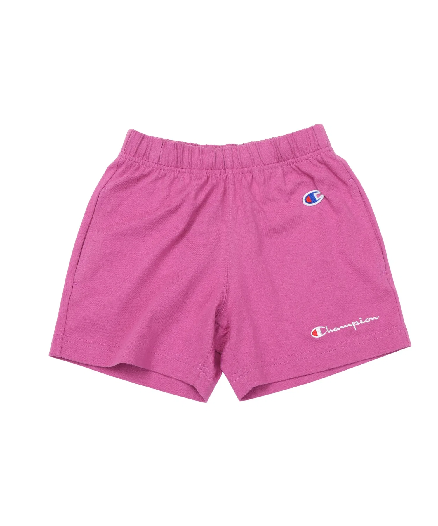 Детские шорты Champion из хлопка, фиолетовые