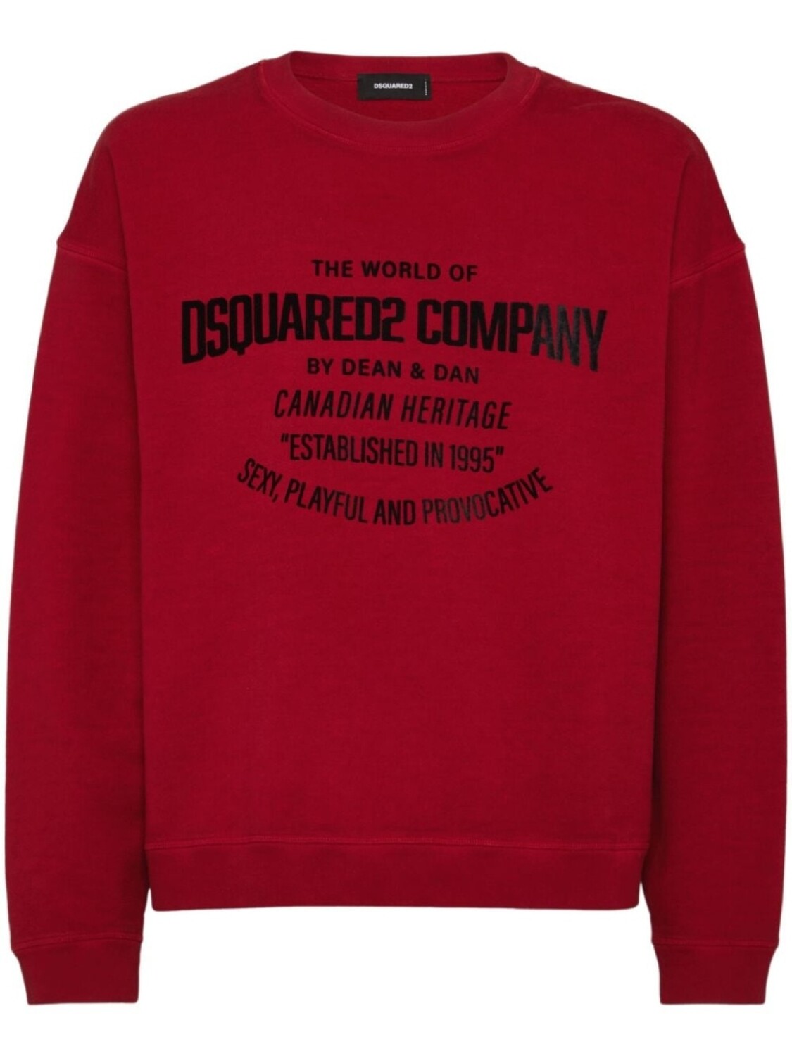 

DSQUARED2 толстовка с логотипом, красный