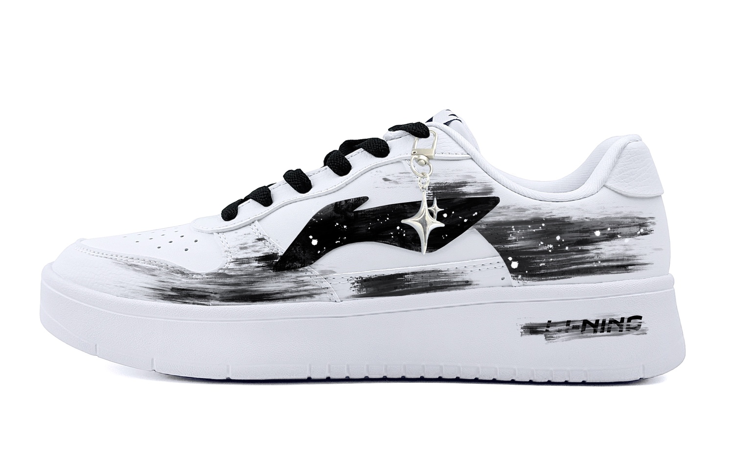 

Li-Ning Floating Boat Steam Rose, Sparkling Starlight легкие и дышащие низкие кроссовки для скейтбординга Unisex