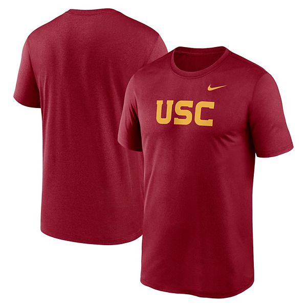 Мужская футболка usc trojans primetime legend wordmark Nike — фото 2
