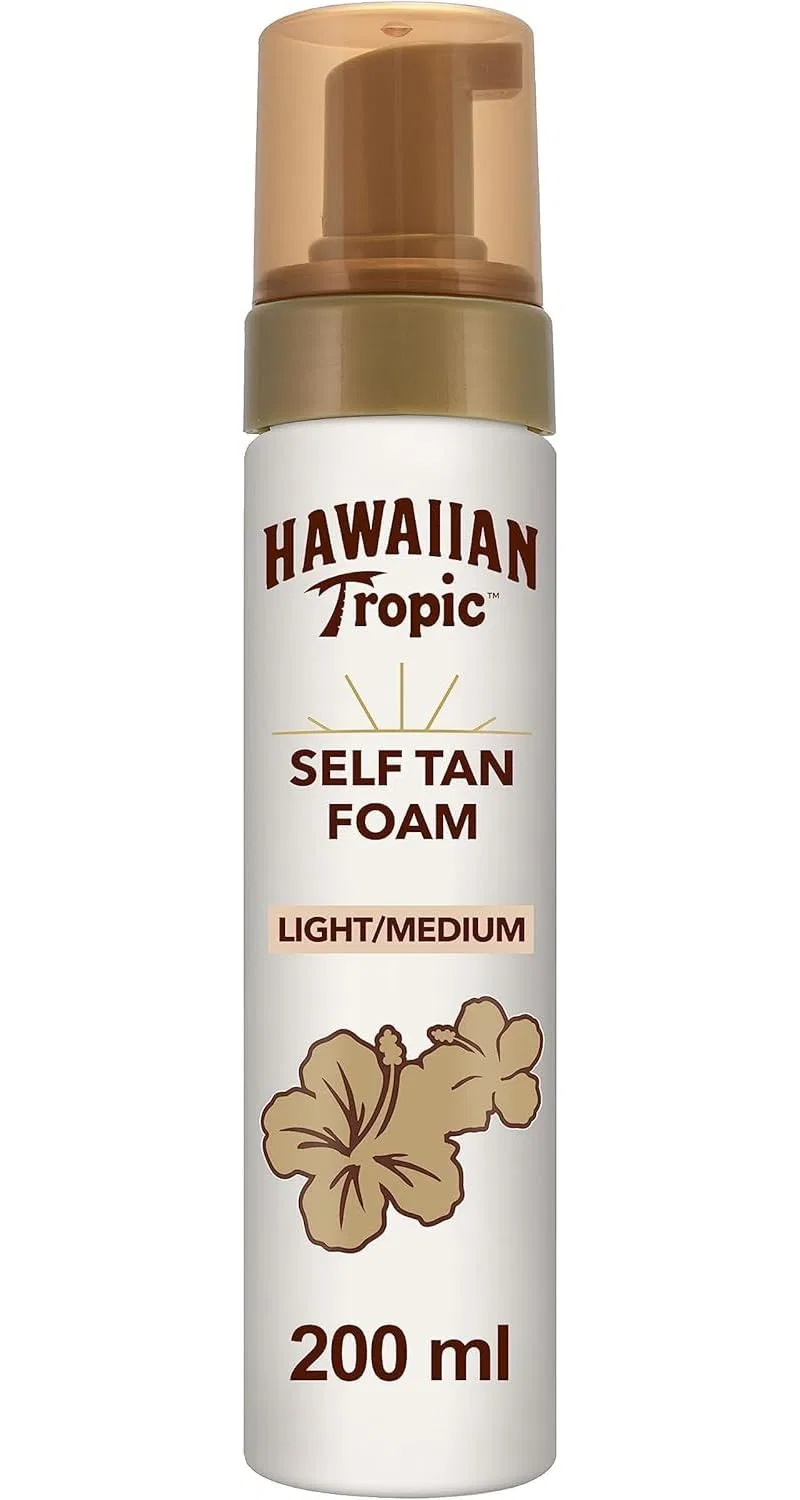 Пена-автозагар «Tropic Self-Tanning Foam» от HAWAIIAN Tropic, светлый/средний оттенок, 200 мл Hawaiian Tropic
