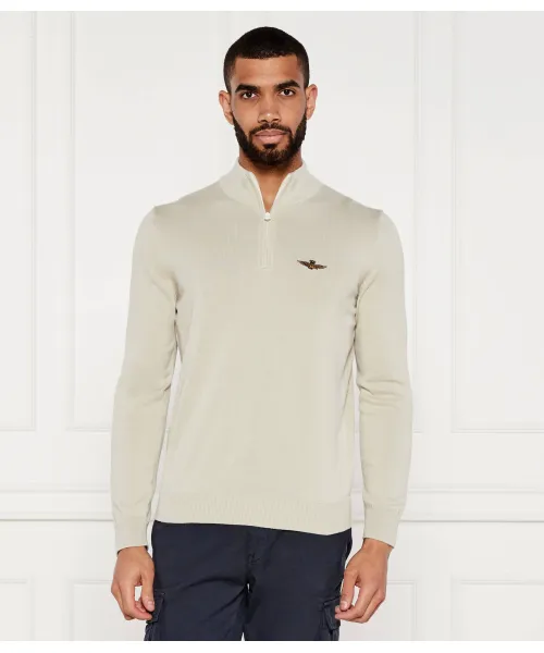 

Свитер Regular fit Aeronautica Militare, бежевый