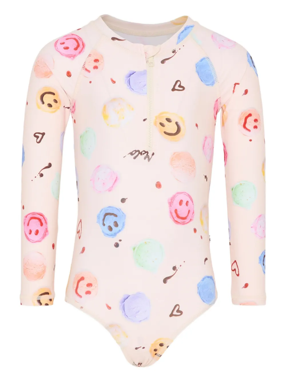 

Купальник на молнии Molo, бежевый