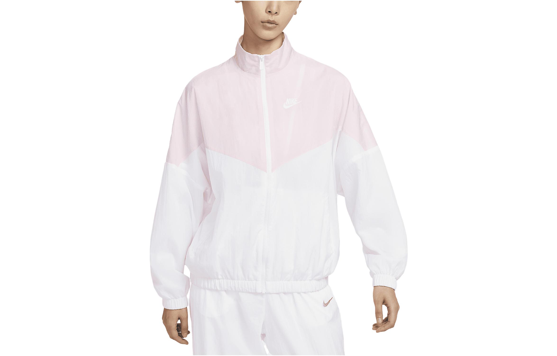 

Nike Женская ветровка, White Pink