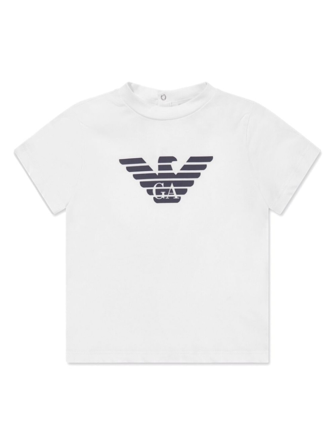 

Детская хлопковая футболка Emporio Armani Emporio Armani Kids, белый