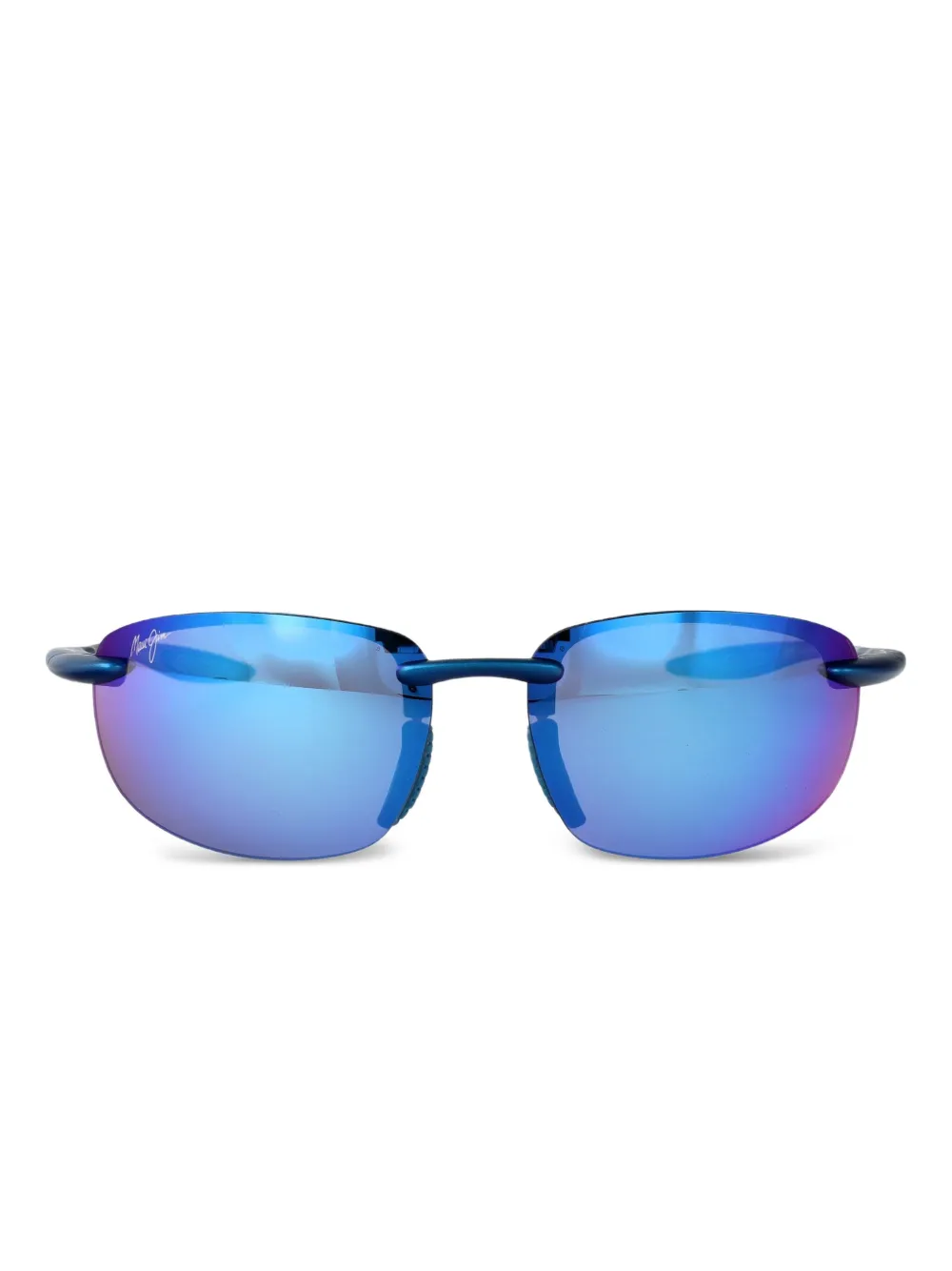 

Солнцезащитные очки Ho'okipa в безободковой оправе Maui Jim, синий