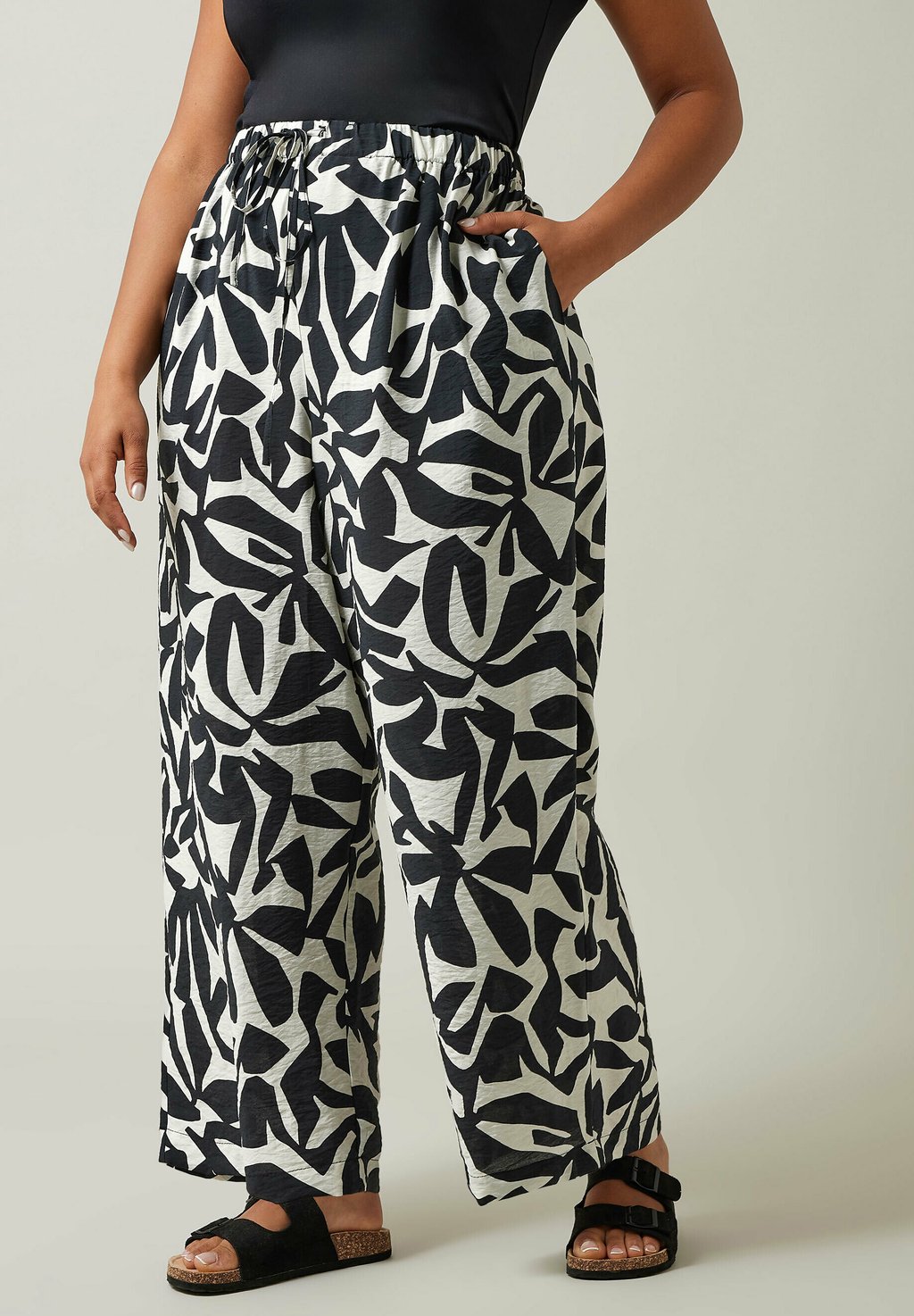 

Брюки GEOMETRIC WIDE LEG Evans, белый