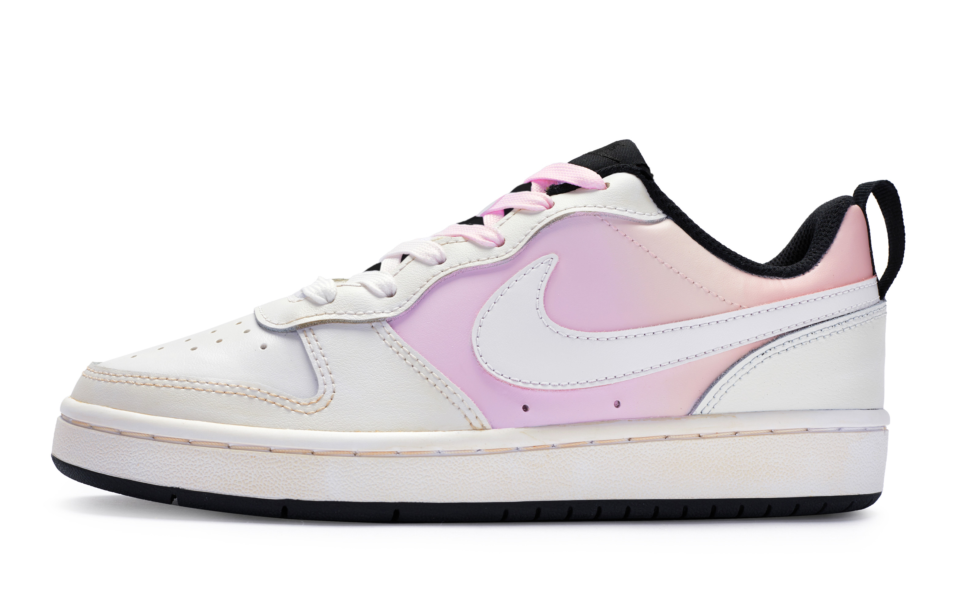 

Кроссовки Nike Skateboard Shoes Unisex Low-Top White Pink