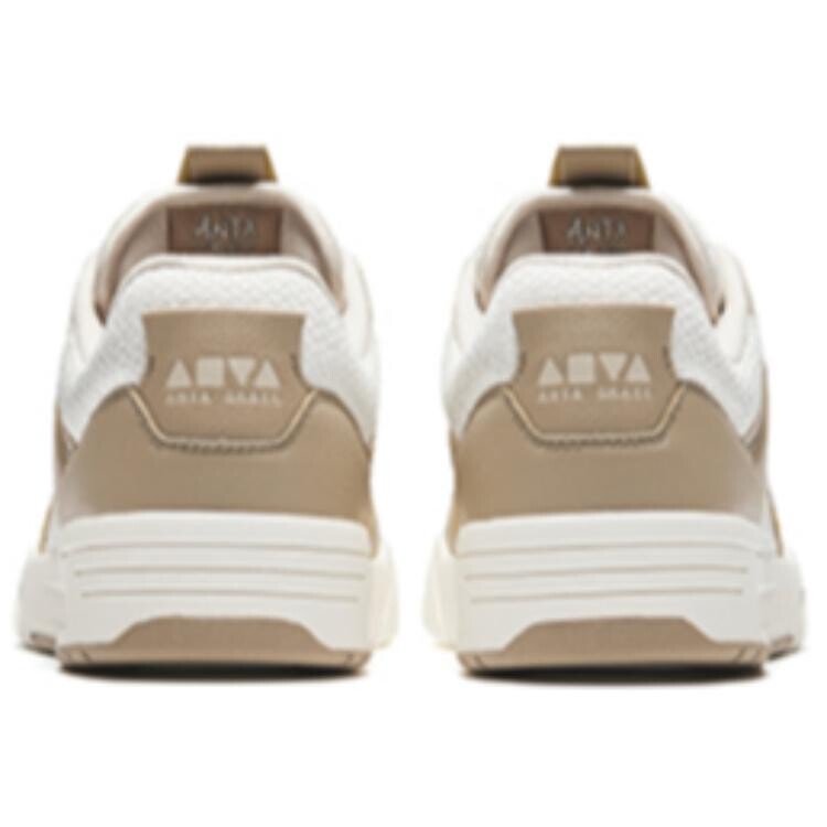 Кроссовки ANTA AOJIE Skateboarding Shoes Men Low-top Light Khaki, хаки — фото 4