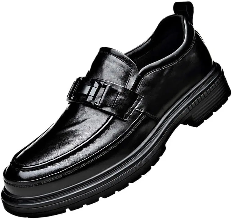 Лоферы кожаные Oxford, Black UOPYNE