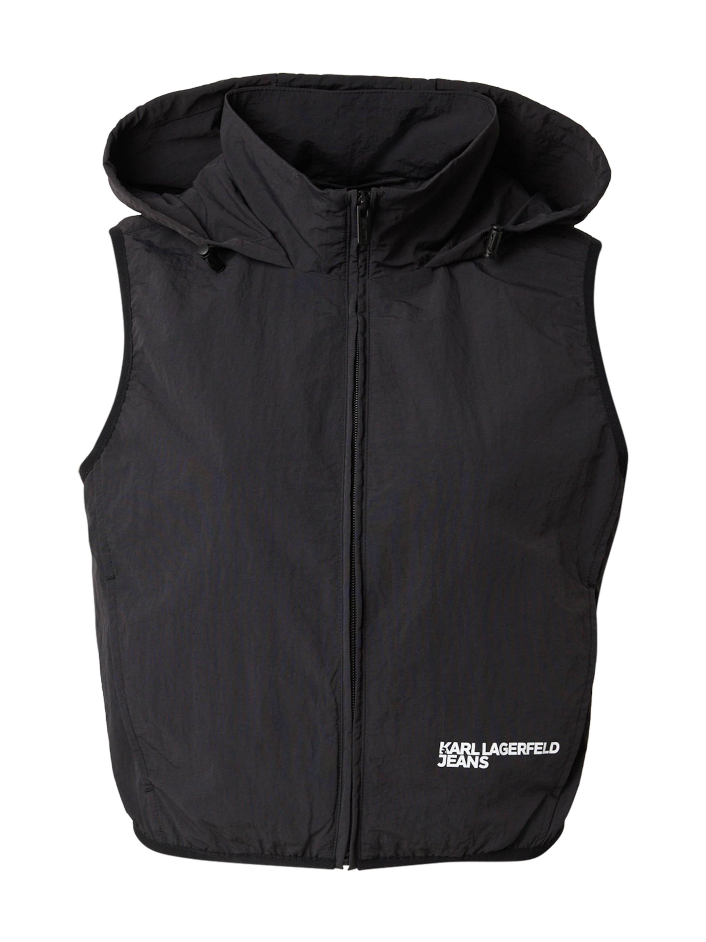 

KARL LAGERFELD JEANS Жилет в черном цвете