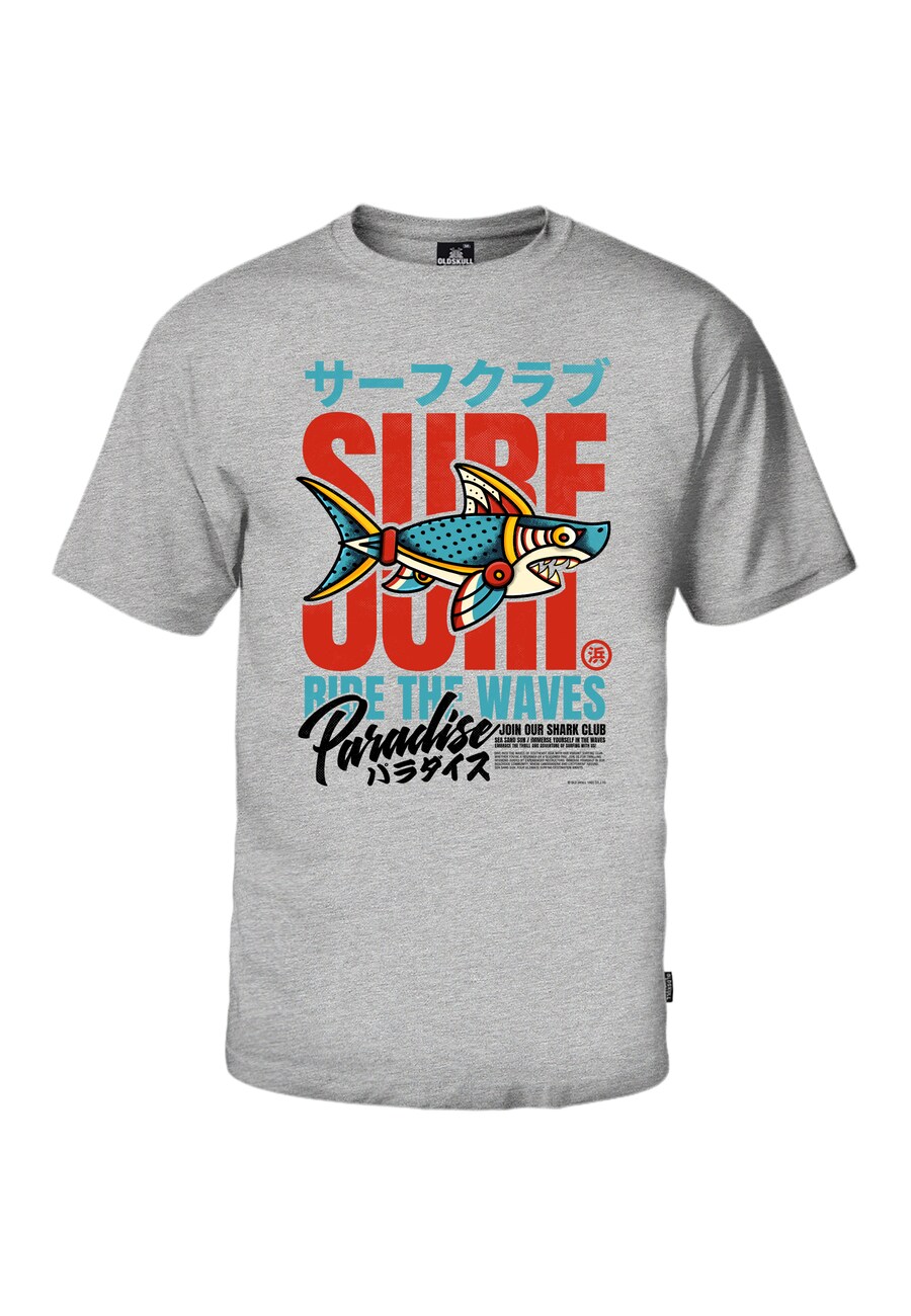 

Рубашка Oldskull, серый