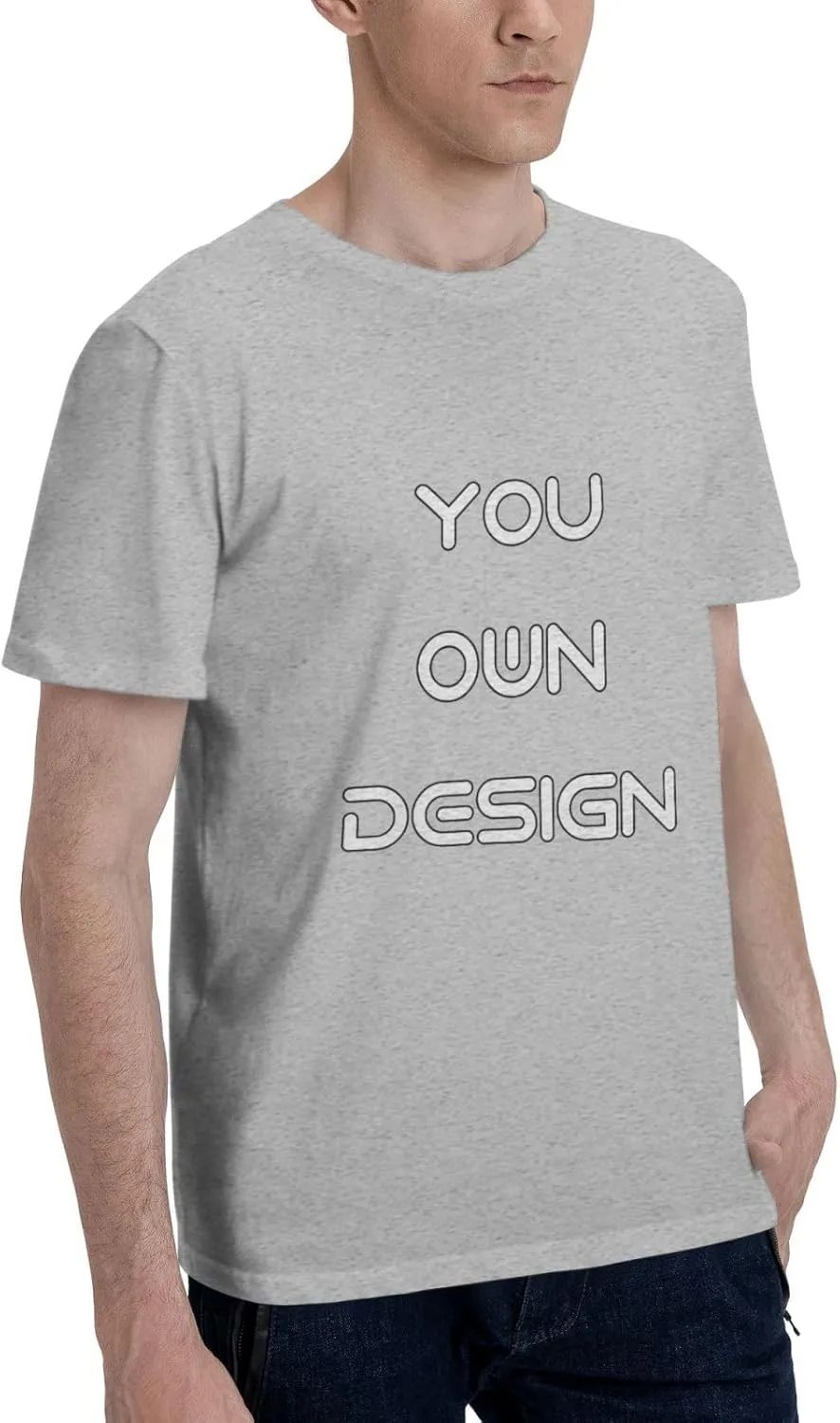Футболка Custom с принтом и текстом — фото 2