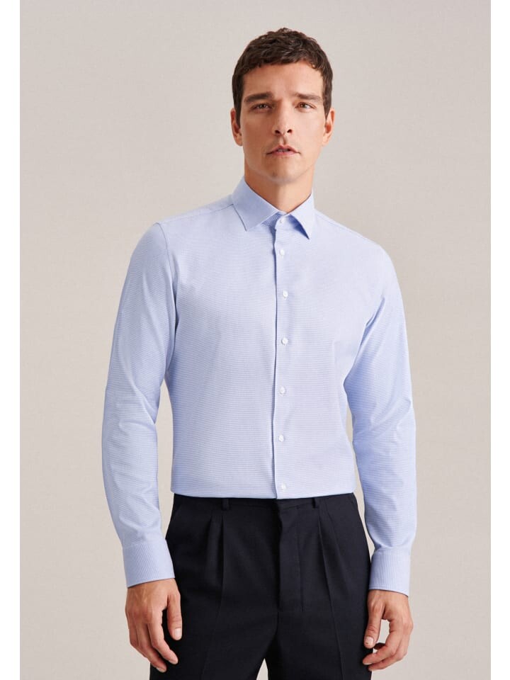 

Рубашка Seidensticker Business Hemd X-Slim, цвет Mittelblau