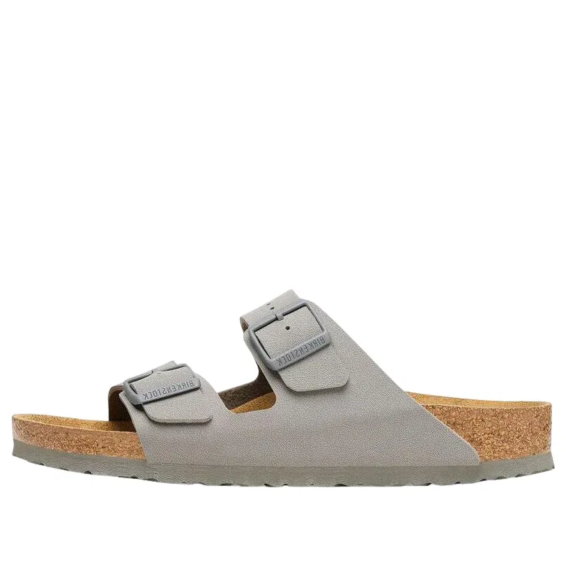 Шлепанцы Birkenstock Arizona Birko-Flor 'Stone Coin' 1027720, серый