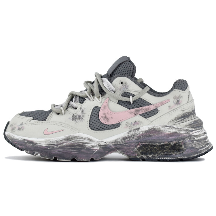 

Кроссовки Air Max Fusion женские с низким верхом, цвет серый/пыльный розовый Nike