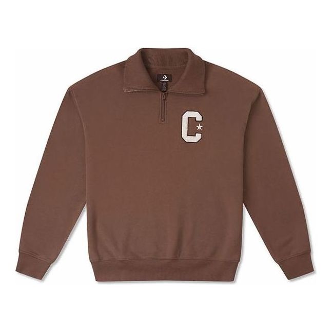 

Свитер Converse Essential Sweatshirt 'Brown', коричневый