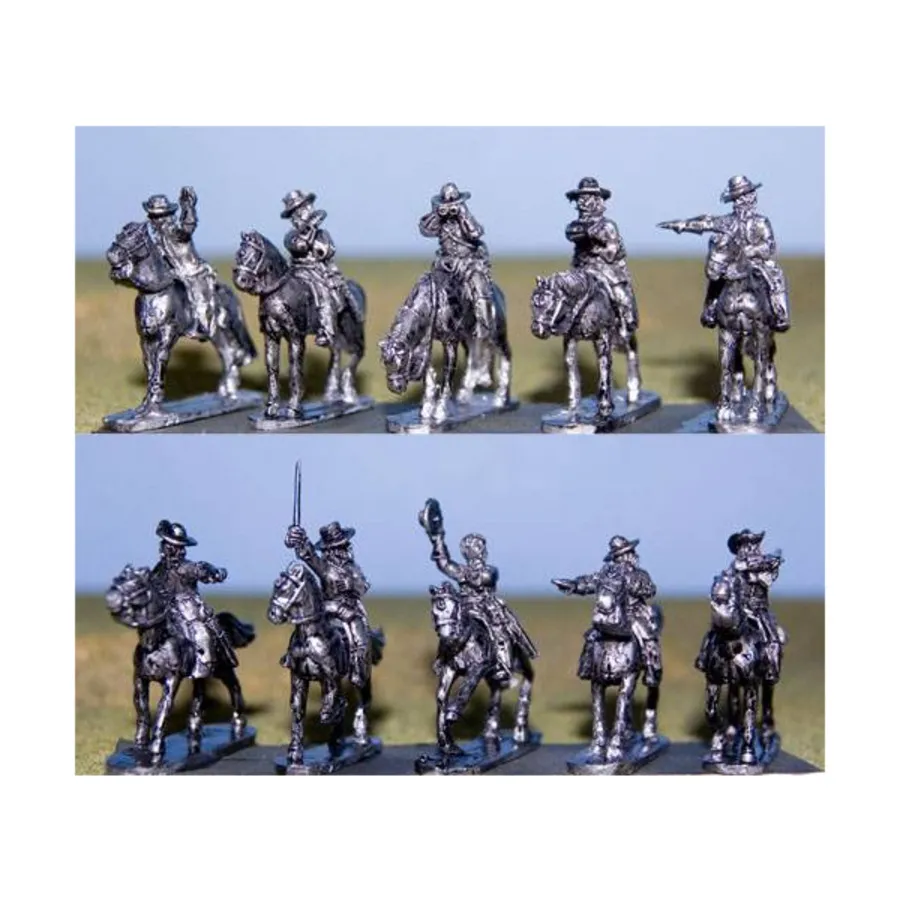 

Конные офицеры, Blue and the Gray Miniatures - Confederate (15mm)